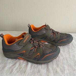 Boys Merrell Hiking Shoes Size 6.5 M Trail Chaser EUC